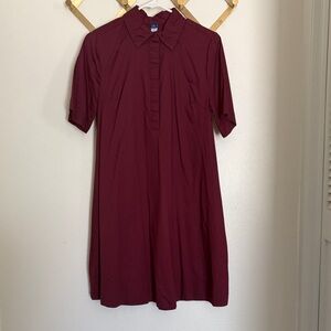 Old Navy A-line Polo Shirt Dress in Small Tall